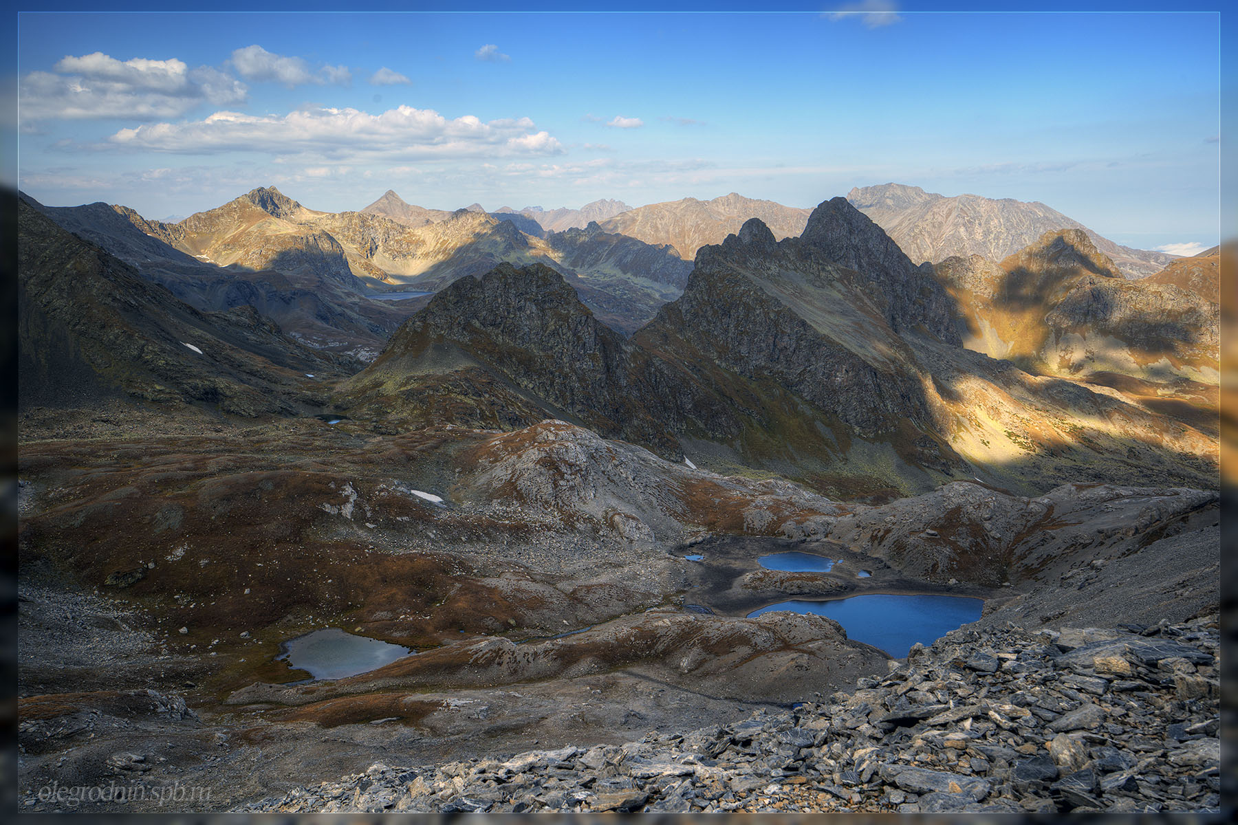 На перевале Агур Северный